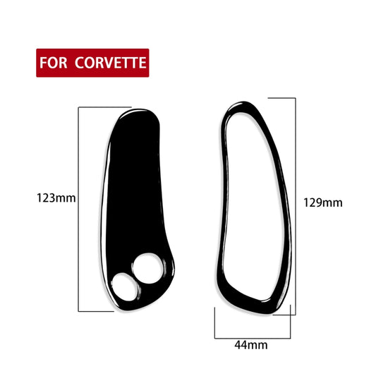 For Chevrolet Corvette C5 1998-2004 Car Speedometer Sides B Decorative Sticker, Left Drive - Car Interior Mouldings by buy2fix | Online Shopping UK | buy2fix