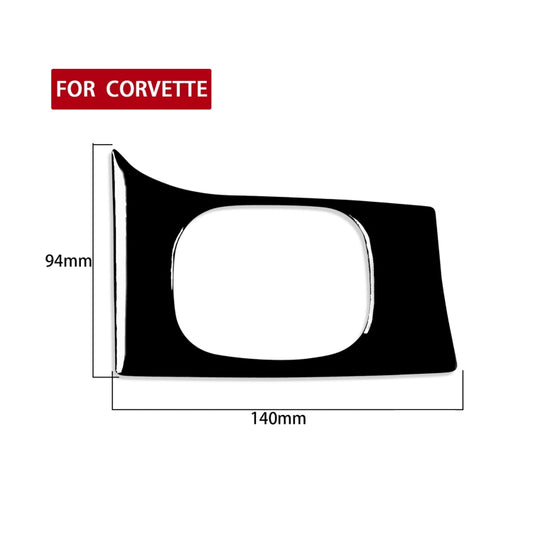 For Chevrolet Corvette C5 1998-2004 Car Headlight Switch Panel Decorative Sticker, Left Drive - Car Interior Mouldings by buy2fix | Online Shopping UK | buy2fix