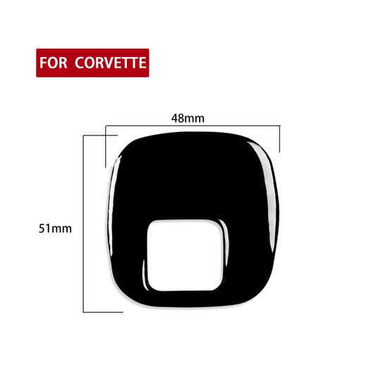 For Chevrolet Corvette C5 1998-2004 Car Key Panel Button Decorative Sticker, Left Drive - Car Interior Mouldings by buy2fix | Online Shopping UK | buy2fix