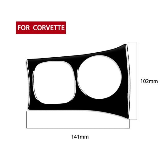 For Chevrolet Corvette C5 1998-2004 Car Key Panel Decorative Sticker, Left Drive - Car Interior Mouldings by buy2fix | Online Shopping UK | buy2fix