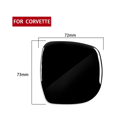 For Chevrolet Corvette C5 1998-2004 Car Water Cup Holder Cover Decorative Sticker, Left Drive - Car Interior Mouldings by buy2fix | Online Shopping UK | buy2fix