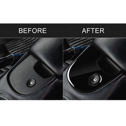 For Chevrolet Corvette C5 1998-1999 Car Lower Console A Decorative Sticker, Left Drive - Car Interior Mouldings by buy2fix | Online Shopping UK | buy2fix