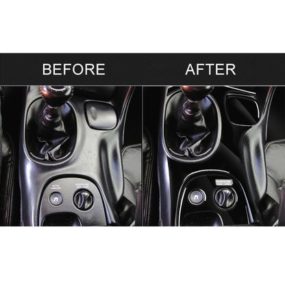 For Chevrolet Corvette C5 1998-2004 3 in 1 Car Gear Panel B Decorative Sticker, Left Drive - Car Interior Mouldings by buy2fix | Online Shopping UK | buy2fix