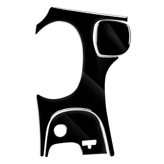 For Chevrolet Corvette C5 1998-2004 3 in 1 Car Gear Panel C Decorative Sticker, Left Drive - Car Interior Mouldings by buy2fix | Online Shopping UK | buy2fix