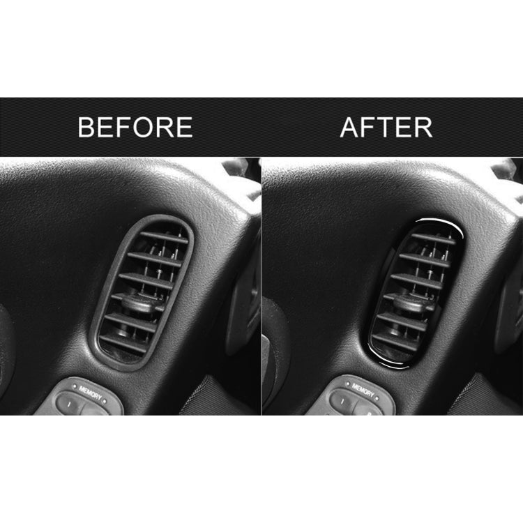 For Chevrolet Corvette C5 1998-2004 Car Driver Side Door Air Outlet Ring Decorative Sticker, Left Drive - Car Interior Mouldings by buy2fix | Online Shopping UK | buy2fix