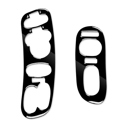 For Chevrolet Corvette C5 1998-2004 2 in 1 Car Door Control Panel with Memory Seat Decorative Sticker, Left Drive - Car Interior Mouldings by buy2fix | Online Shopping UK | buy2fix