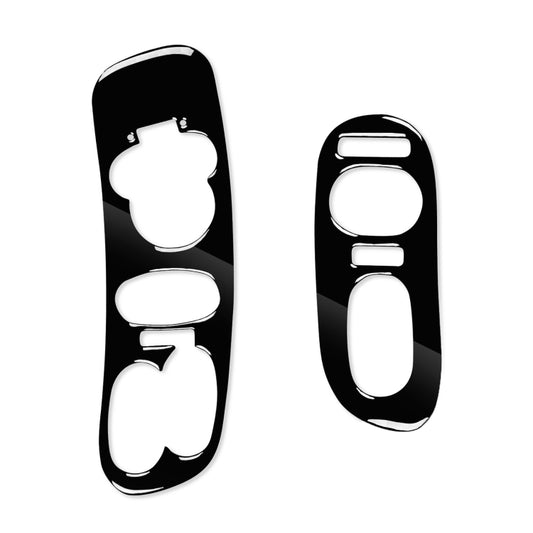 For Chevrolet Corvette C5 1998-2004 2 in 1 Car Door Control Panel Decorative Sticker, Left Drive - Car Interior Mouldings by buy2fix | Online Shopping UK | buy2fix