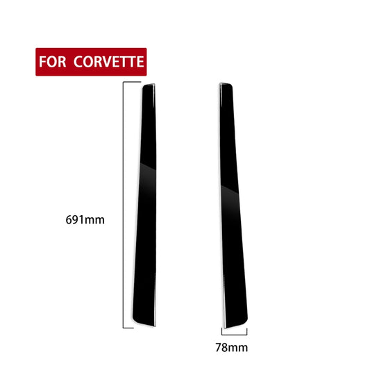 For Chevrolet Corvette C5 1998-2004 Car Threshold Decorative Sticker, Left Drive - Car Interior Mouldings by buy2fix | Online Shopping UK | buy2fix