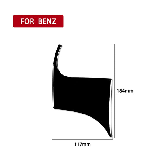 For Mercedes-Benz E-Class W210 1996-2002 Car Steering Wheel Left Decorative Sticker, Left Drive - Car Interior Mouldings by buy2fix | Online Shopping UK | buy2fix