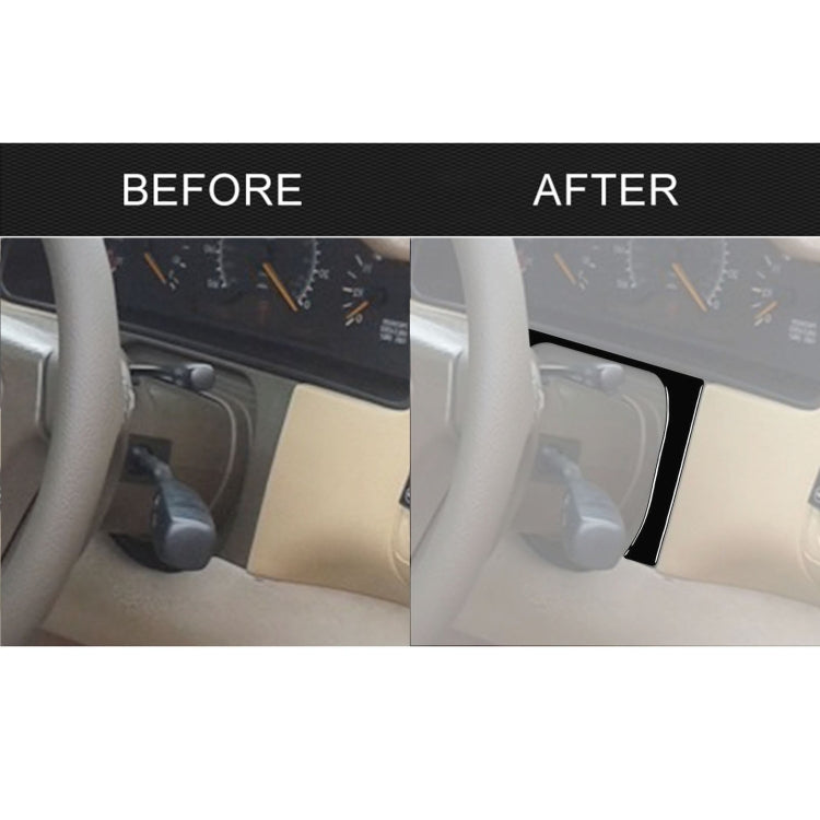 For Mercedes-Benz E-Class W210 1996-2002 Car Speedometer Below Decorative Sticker, Right Drive - Car Interior Mouldings by buy2fix | Online Shopping UK | buy2fix
