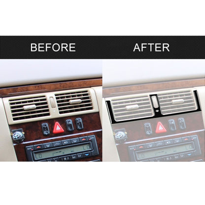 For Mercedes-Benz E-Class W210 1996-2002 Car Central AC Air Outlet Decorative Sticker, Left and Right Drive Universal - Car Interior Mouldings by buy2fix | Online Shopping UK | buy2fix