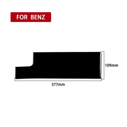 For Mercedes-Benz E-Class W210 1996-2002 Car Passenger Storage Box Decorative Sticker, Left Drive - Car Interior Mouldings by buy2fix | Online Shopping UK | buy2fix