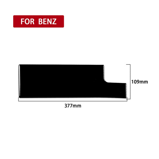 For Mercedes-Benz E-Class W210 1996-2002 Car Passenger Storage Box Decorative Sticker, Right Drive - Car Interior Mouldings by buy2fix | Online Shopping UK | buy2fix