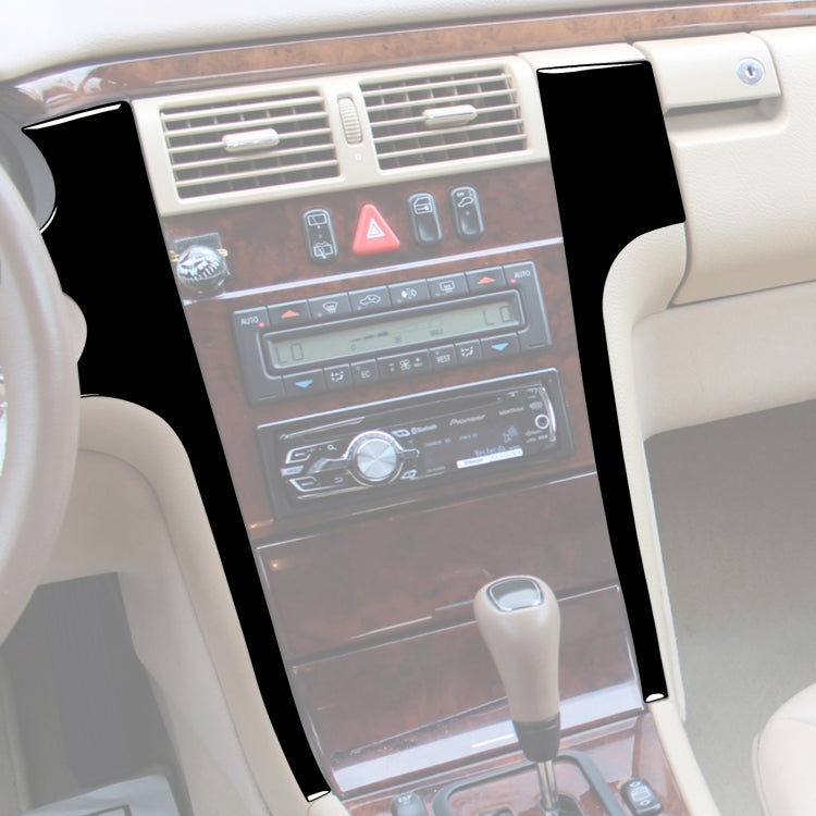 For Mercedes-Benz E-Class W210 1996-2002 Car Center Console Side Decorative Sticker, Left Drive - Car Interior Mouldings by buy2fix | Online Shopping UK | buy2fix