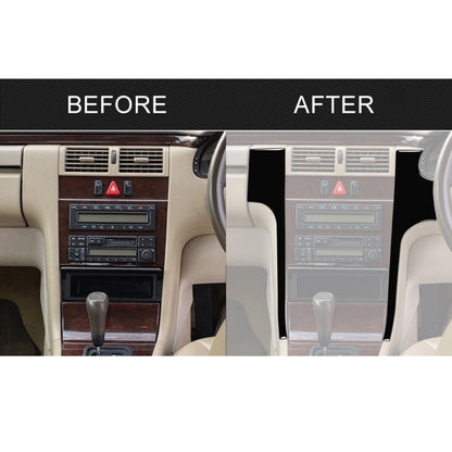For Mercedes-Benz E-Class W210 1996-2002 Car Center Console Side Decorative Sticker, Right Drive - Car Interior Mouldings by buy2fix | Online Shopping UK | buy2fix