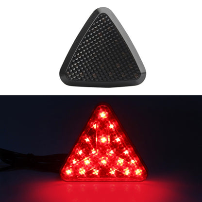 Bicycle / Mountain Bike X Style Triangle Pilot Light LED Tail Light (Black) by buy2fix