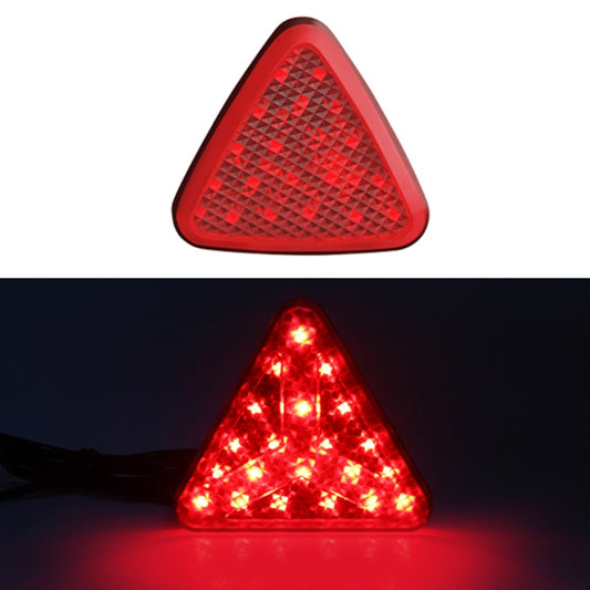 Bicycle / Mountain Bike X Style Triangle Pilot Light LED Tail Light (Red) by buy2fix