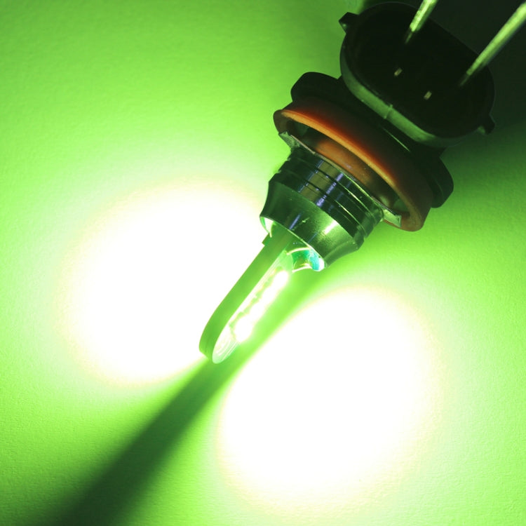1 Pair 9006 DC12V 7.8W Car LED Fog Light (Lime Green) - Fog / Driving Lights by buy2fix | Online Shopping UK | buy2fix