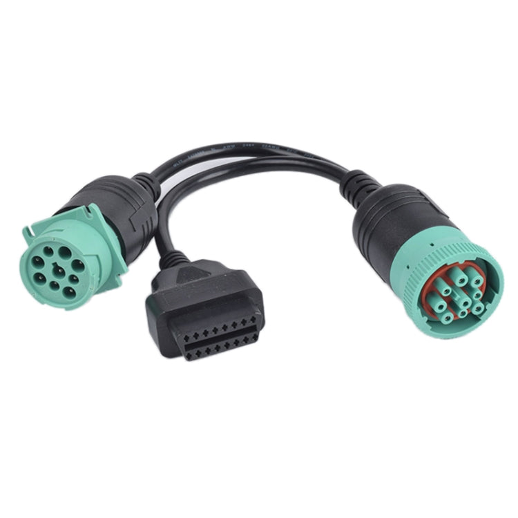 For Cummins J1939 9 Pin Connector Diagnosis Cable by buy2fix