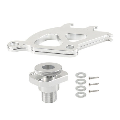 For Ford Mustang 1996-2004 Car Cable Firewall Regulator Clutch Quadrant Kit(Silver) - Engine Fittings by buy2fix | Online Shopping UK | buy2fix