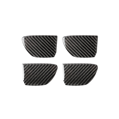 4 PCS Car Carbon Fiber Door Inner Handle Wrist Panel Decorative Sticker for Infiniti Q50 / Q60 2014-2020 - Car Interior Mouldings by buy2fix | Online Shopping UK | buy2fix