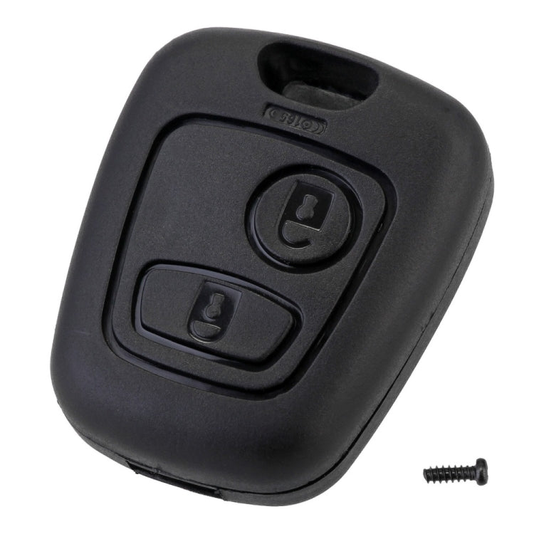 2 PCS Car 307 Mouth Remote Control Key Case Cover for PSA Peugeot Citroen by buy2fix