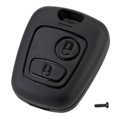 2 PCS Car 307 Mouth Remote Control Key Case Cover for PSA Peugeot Citroen by buy2fix