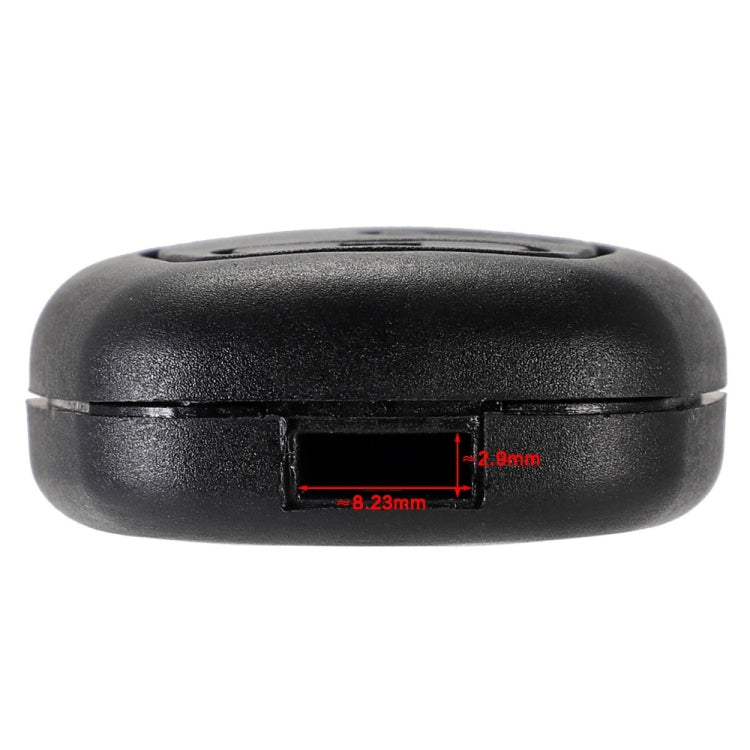 2 PCS Car 307 Mouth Remote Control Key Case Cover for PSA Peugeot Citroen by buy2fix