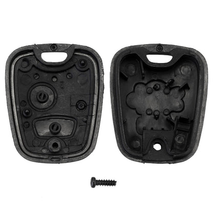 2 PCS Car 307 Mouth Remote Control Key Case Cover for PSA Peugeot Citroen by buy2fix
