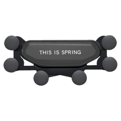 Car Air Outlet Six-claw Gravity Mobile Phone Holder Bracket (Black) by buy2fix