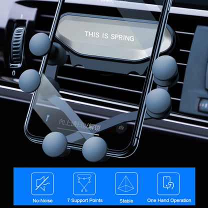 Car Air Outlet Six-claw Gravity Mobile Phone Holder Bracket (Red) by buy2fix