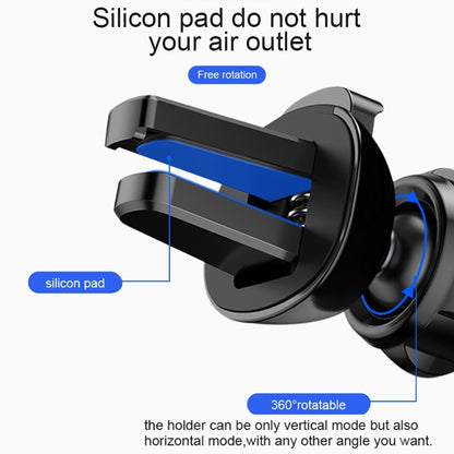 Car Air Outlet Six-claw Gravity Mobile Phone Holder Bracket (Red) by buy2fix