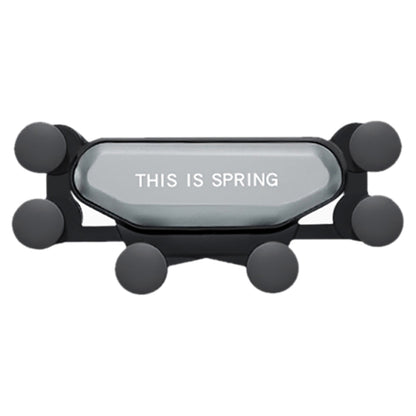 Car Air Outlet Six-claw Gravity Mobile Phone Holder Bracket (Silver) by buy2fix