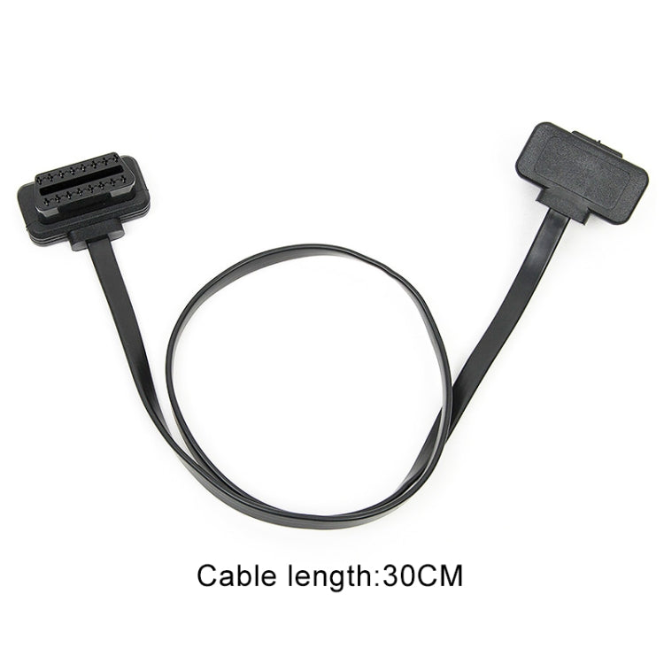 16PIN Car OBD Diagnostic Extended Cable OBD2 Male to Female Cable, Cable Length: 30cm - Cables & Connectors by buy2fix | Online Shopping UK | buy2fix