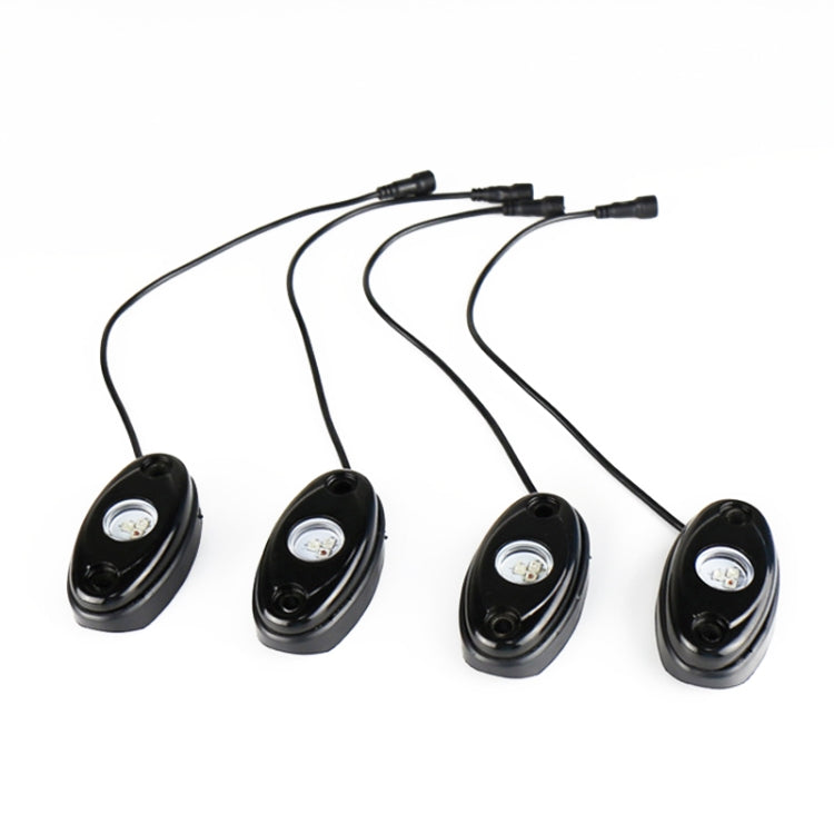 4 in 1 Universal Car APP Control RGB Chassis Atmosphere Lights Colorful Lighting Decorative Lamp - Atmosphere lights by buy2fix | Online Shopping UK | buy2fix