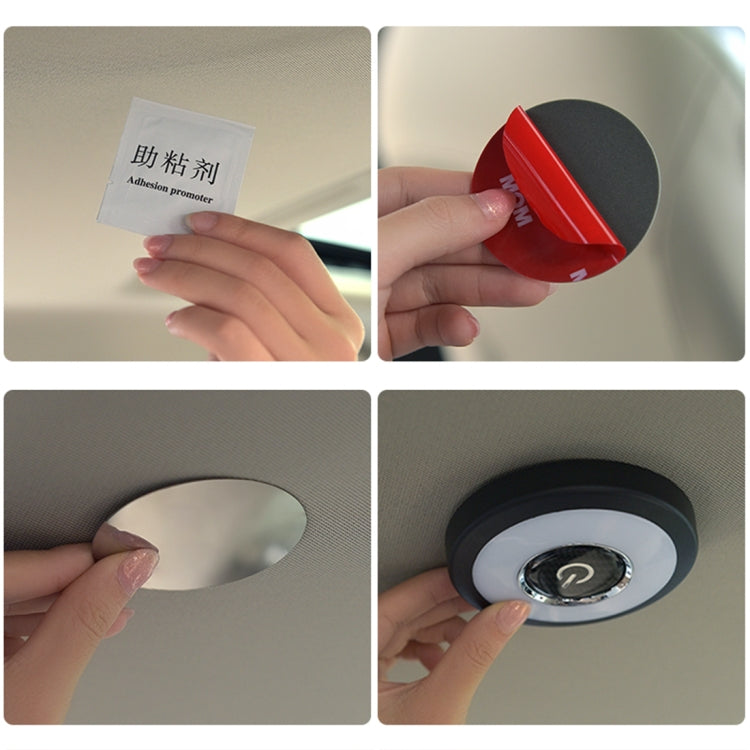 DC 5V / 2W Car Round Reading Lamp Dome Light by buy2fix