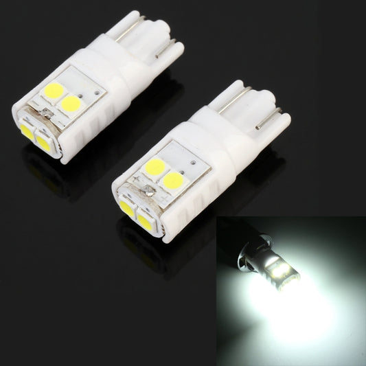 2 PCS T10 DC12V / 1W / 6000K / 80LM 6LEDs SMD-3030 Car Clearance Light - Clearance Lights by buy2fix | Online Shopping UK | buy2fix