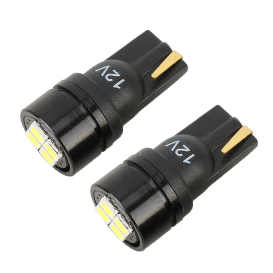 2 PCS T10 DC12V / 1.8W / 6000K / 140LM 4LEDs SMD-3030 Car Clearance Light - Clearance Lights by buy2fix | Online Shopping UK | buy2fix