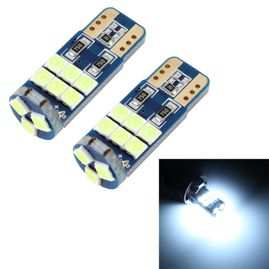 2 PCS T10 DC12 / 1W / 6000K / 80LM 9LEDs SMD-3030 Car Clearance Light(White Light) - Clearance Lights by buy2fix | Online Shopping UK | buy2fix