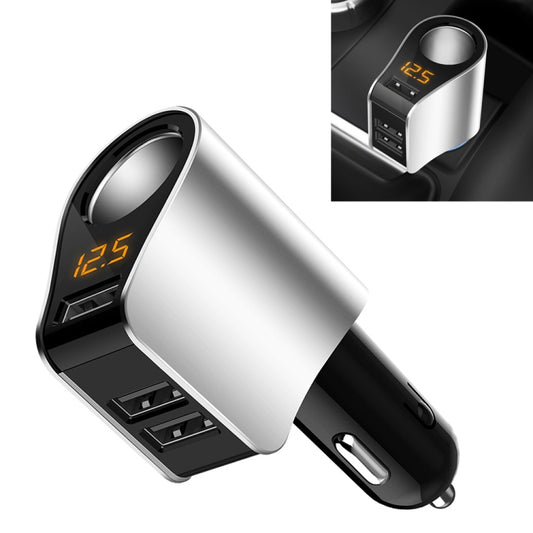 Car Multi-functional Three USB Charger Adapter 3 in 1 Fast Charger - Car Charger by buy2fix | Online Shopping UK | buy2fix