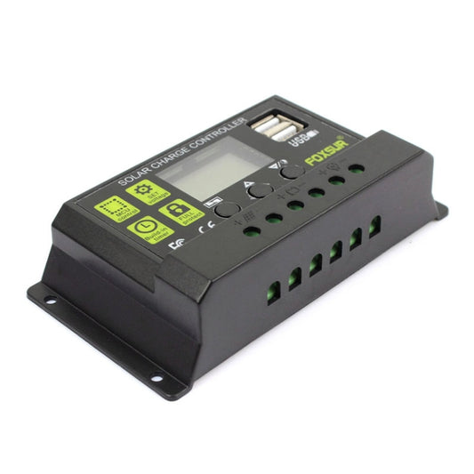 FOXSUR 30A Solar Charge Controller 12V / 24V Automatic Identification Controller - Others by buy2fix | Online Shopping UK | buy2fix