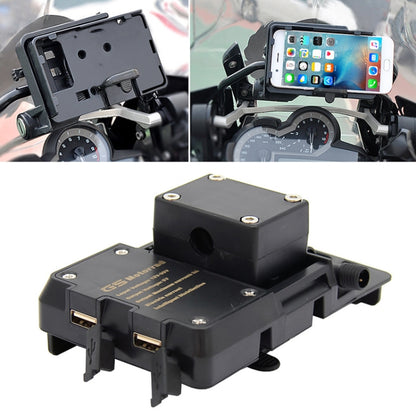 Motorcycle Mobile Phone Holder USB Charger Bracket - Holder by buy2fix | Online Shopping UK | buy2fix