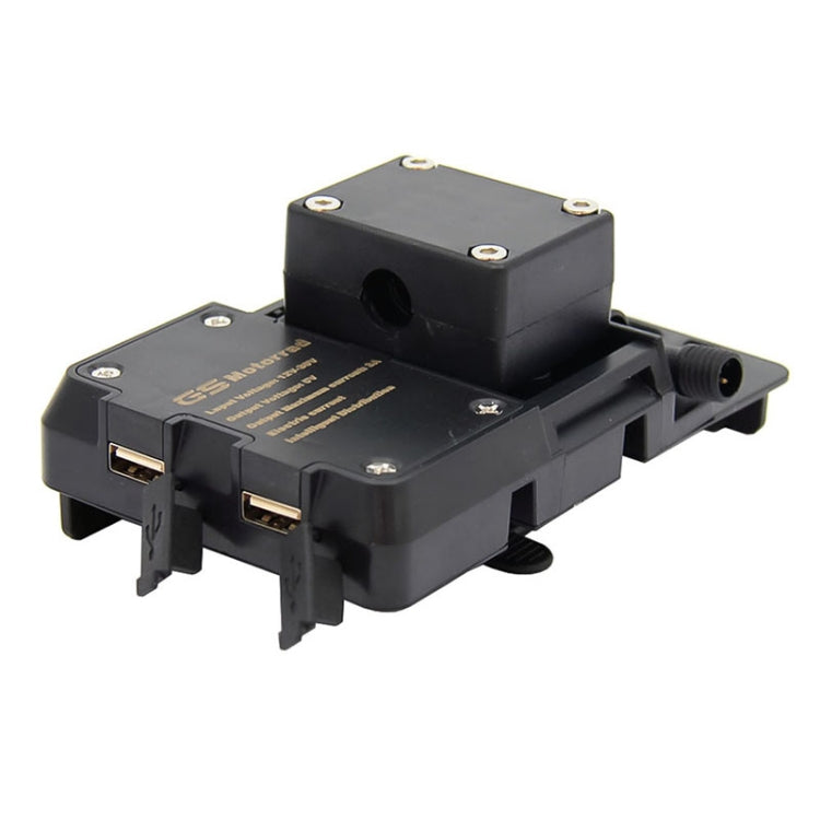 Motorcycle Mobile Phone Holder USB Charger Bracket - Holder by buy2fix | Online Shopping UK | buy2fix