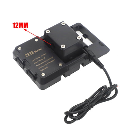 Motorcycle Mobile Phone Holder USB Charger Bracket - Holder by buy2fix | Online Shopping UK | buy2fix