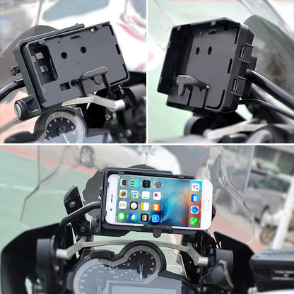 Motorcycle Mobile Phone Holder USB Charger Bracket - Holder by buy2fix | Online Shopping UK | buy2fix
