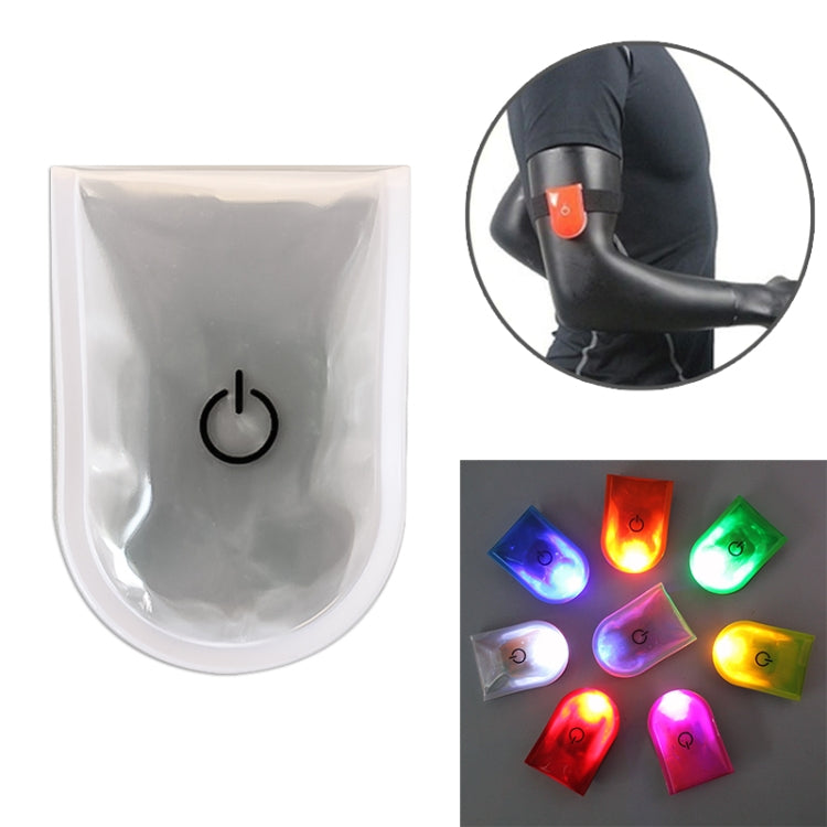 2 PCS Outdoor Night Running Safety Warning Light LED Illuminated Magnet Clip Light (Colour) by buy2fix