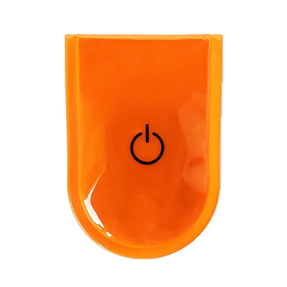2 PCS Outdoor Night Running Safety Warning Light LED Illuminated Magnet Clip Light (Orange) by buy2fix