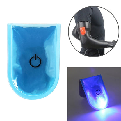 2 PCS Outdoor Night Running Safety Warning Light LED Illuminated Magnet Clip Light (Blue) by buy2fix