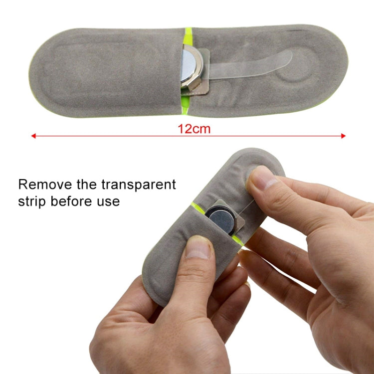 2 PCS Outdoor Night Running Safety Warning Light LED Illuminated Magnet Clip Light (Blue) by buy2fix