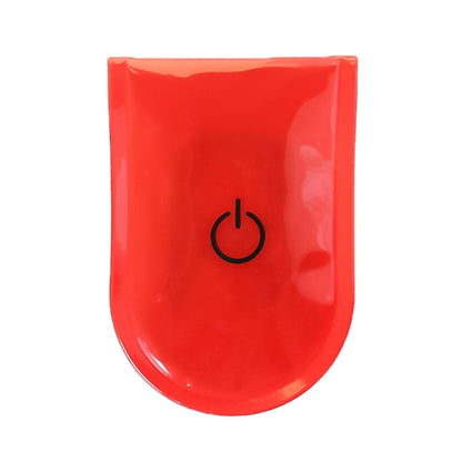 2 PCS Outdoor Night Running Safety Warning Light LED Illuminated Magnet Clip Light (Red) by buy2fix